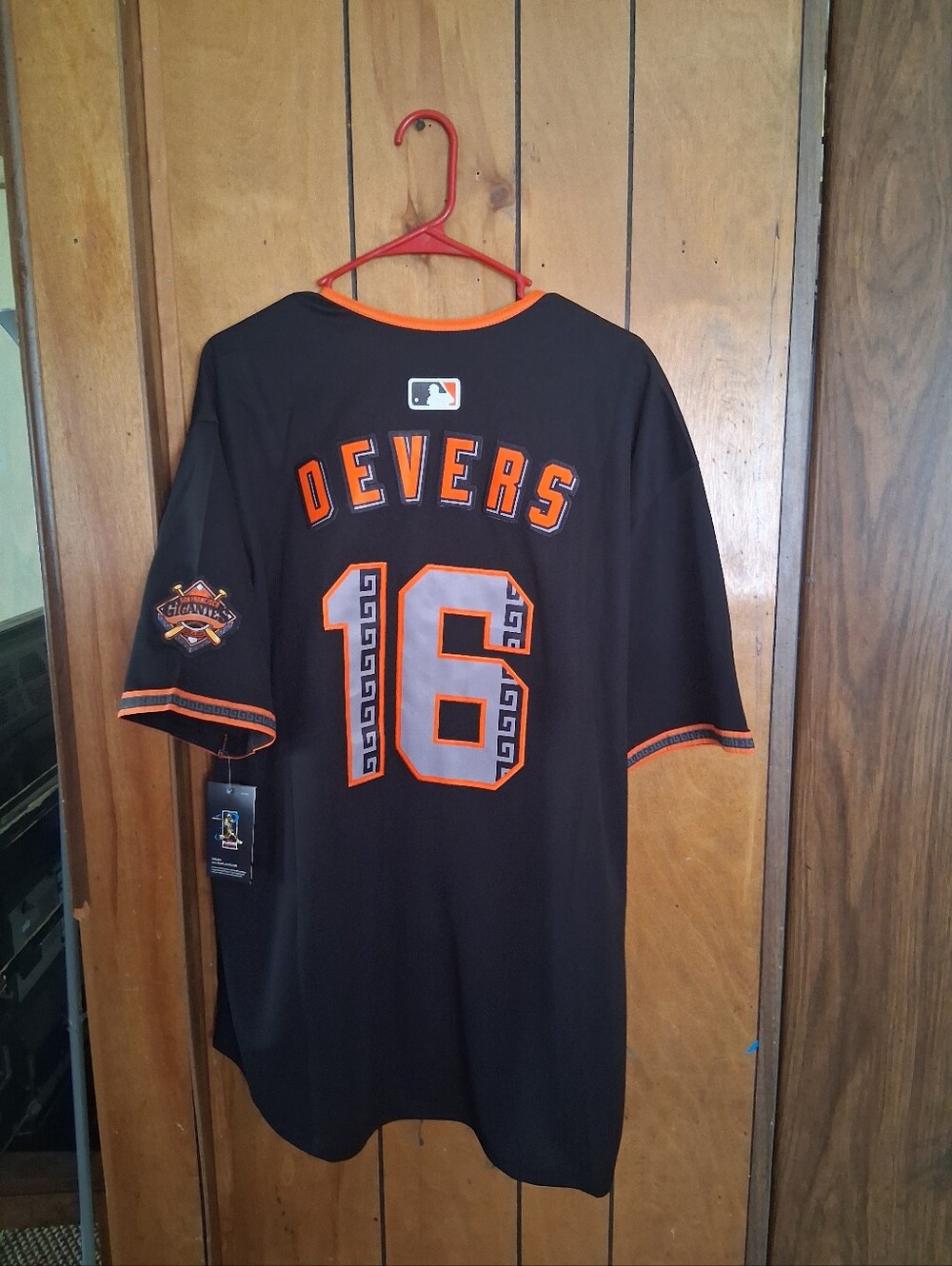 Mystery Sports Card With Rafael Devers San Francisco Giants Xl Stitched Jersey